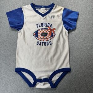 Russell University Of Florida Gators 18 Month Baby Girl Bodysuit Romper SEC